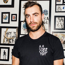 Load image into Gallery viewer, COLD FEET tee - HORRIBLENOISE